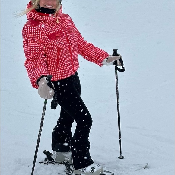 Goldbergh Track Ski Jacket in Red - Picture 2 of 3